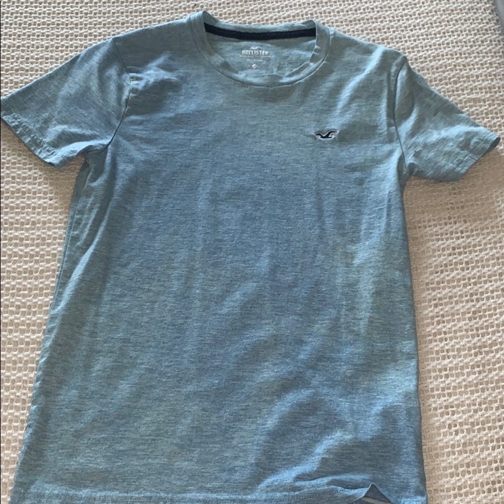 Hollister blue shirt